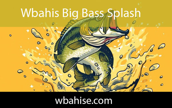 Wbahis big bass splash oyunuyla eğlendirmektedir.